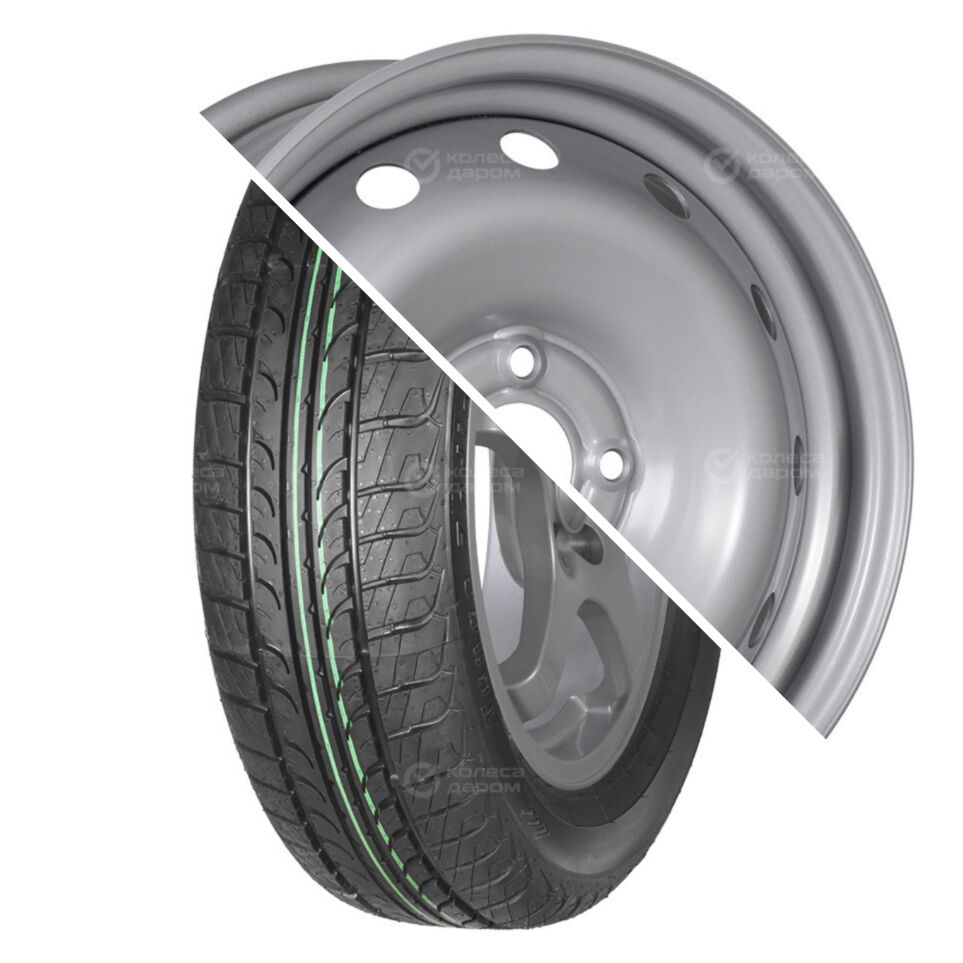 ТЗСК Zodiak 2 R15 185/65 92T + Тольятти Largus Logan R15x6 4x100 ET50 CB60.1 Silver R15 185/65 92T + R15x6 4x100 ET50 CB60.1 Silver