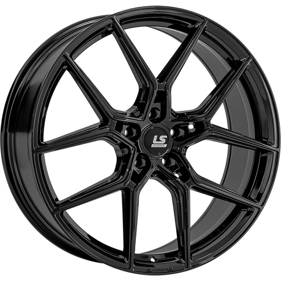 LS FlowForming LS RC100 R22x9.5 5x108 ET48 CB63.4 BK