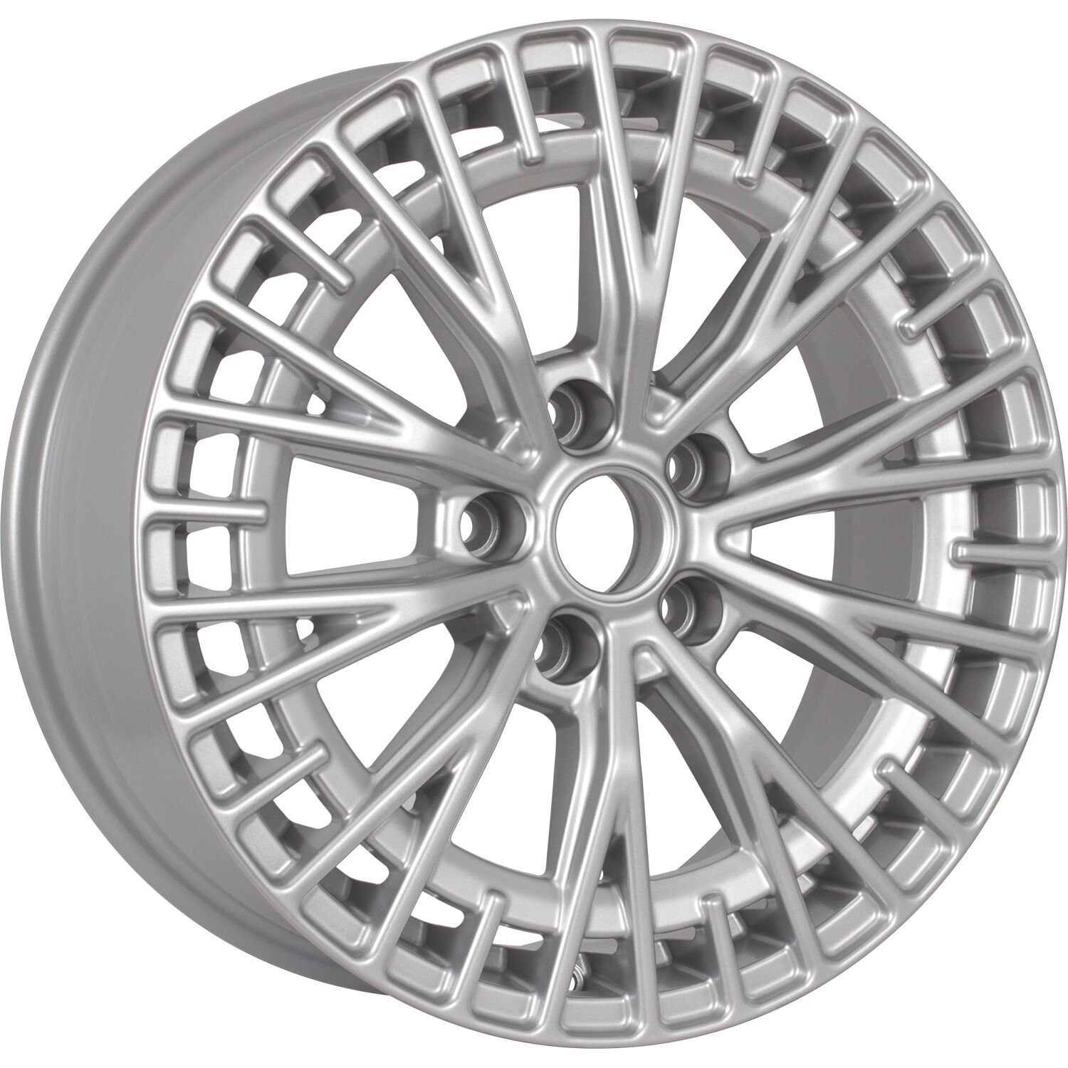 KDW KD1730 R17x7 5x114.3 ET37 CB66.6 Silver_Painted