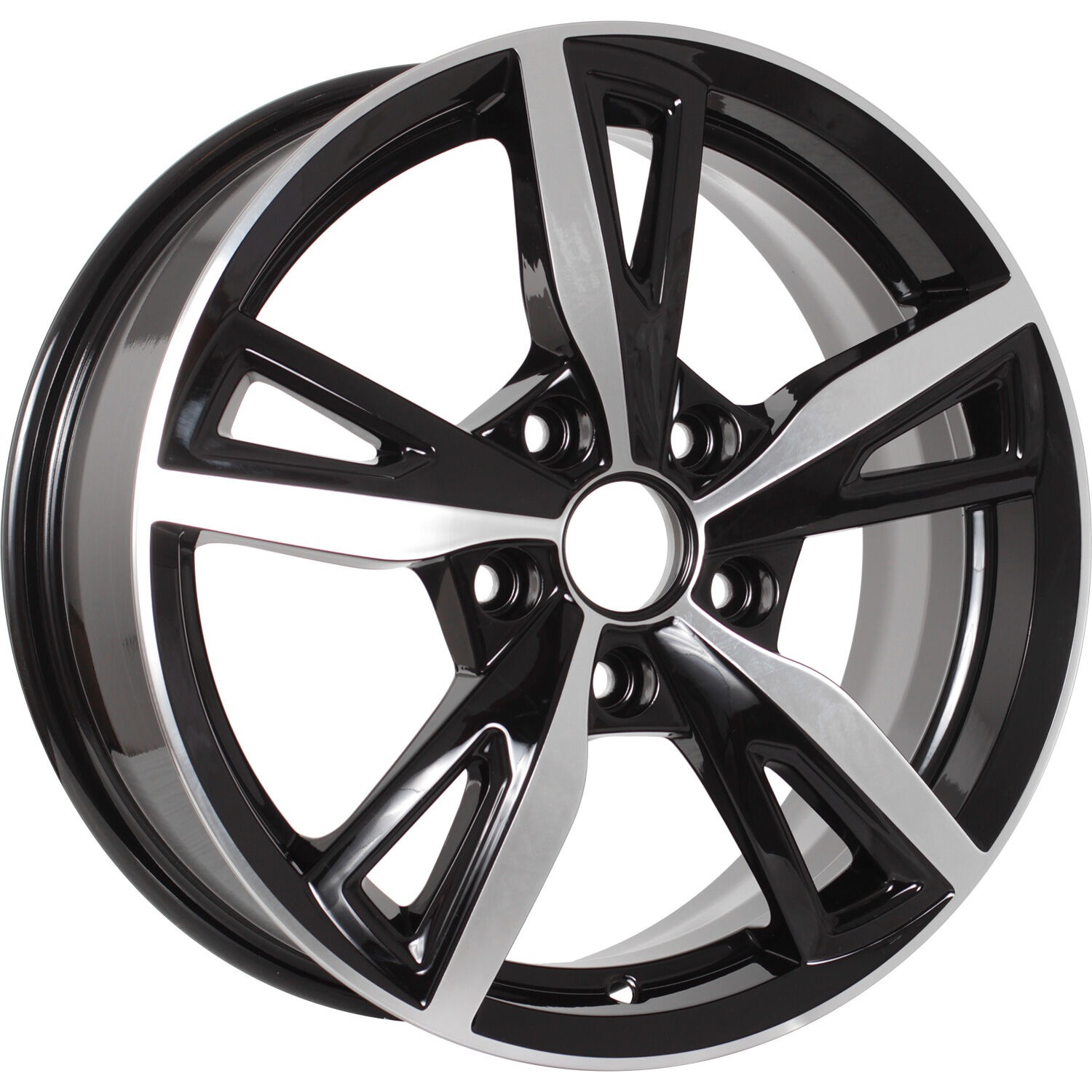 КиК Фишт-оригинал R16x6.5 5x114.3 ET50 CB66.1 Almaz_black