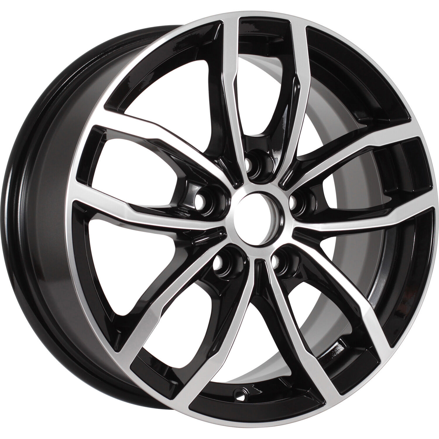 КиК Фрост R15x6.5 5x100 ET45 CB67.1 Almaz_black