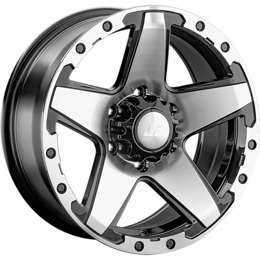 LS LS 1284 R17x8 6x139.7 ET25 CB106.1 BKF