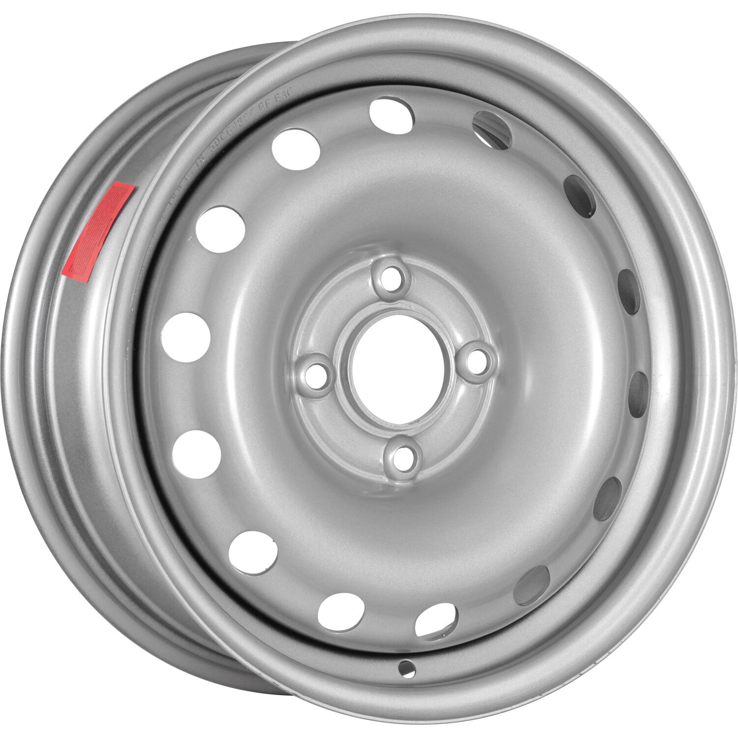 Trebl 64C18F TREBL R15x6 4x108 ET18 CB65.1 Silver (Дефект ЛКП)**