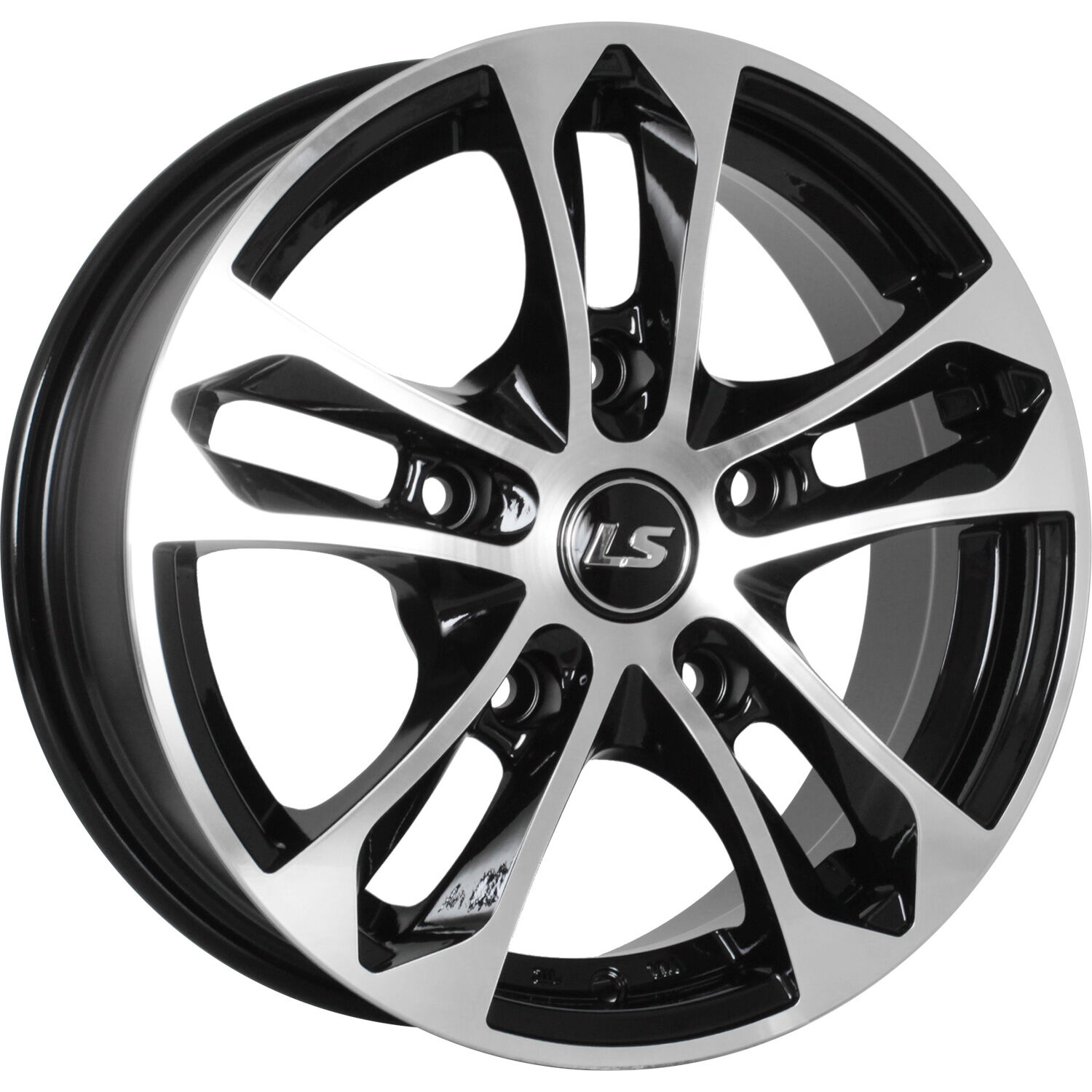 LS LS 197 R15x6 5x139.7 ET40 CB98.5 BKF