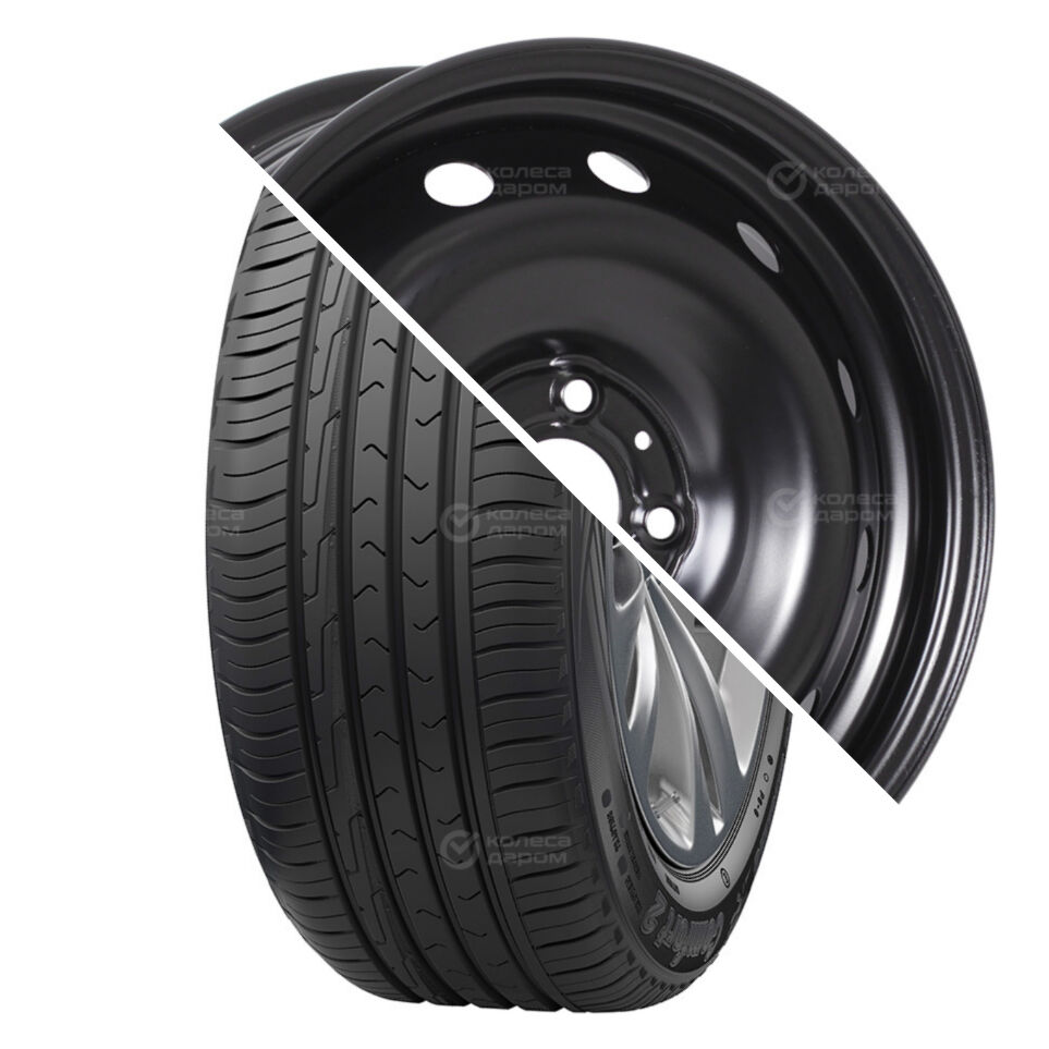 Cordiant Comfort 2 R15 185/65 92H    () + 15009 R15x6 4x100 ET50 CB60.1 Black  Comfort 2 R15 185/65 92H     + 15009 R15x6 4x100 ET50 CB60.1 Black