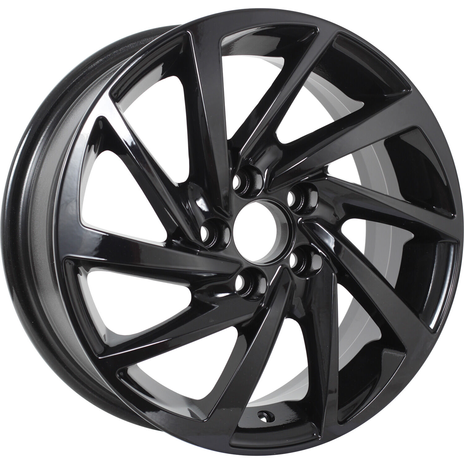 KDW KD1530 R15x6 4x100 ET46 CB60.1 Black_Painted (Дефект ЛКП)*