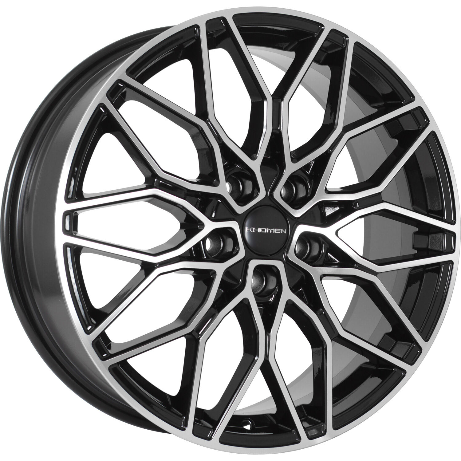 KHOMEN KHW1813 (Geely Monjaro/Tugella) R18x7 5x108 ET46 CB63.4 Black_FP