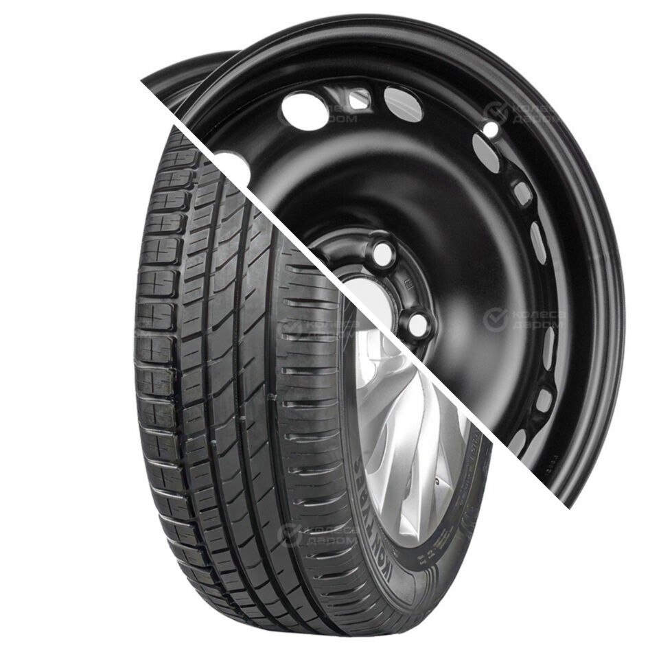 Ikon Character Eco (Nordman SX3) R15 185/60 88T XL + 15007 R15x6 5x100 ET38 CB57.1 Black R15 185/60 88T XL + R15x6 5x100 ET38 CB57.1 Black