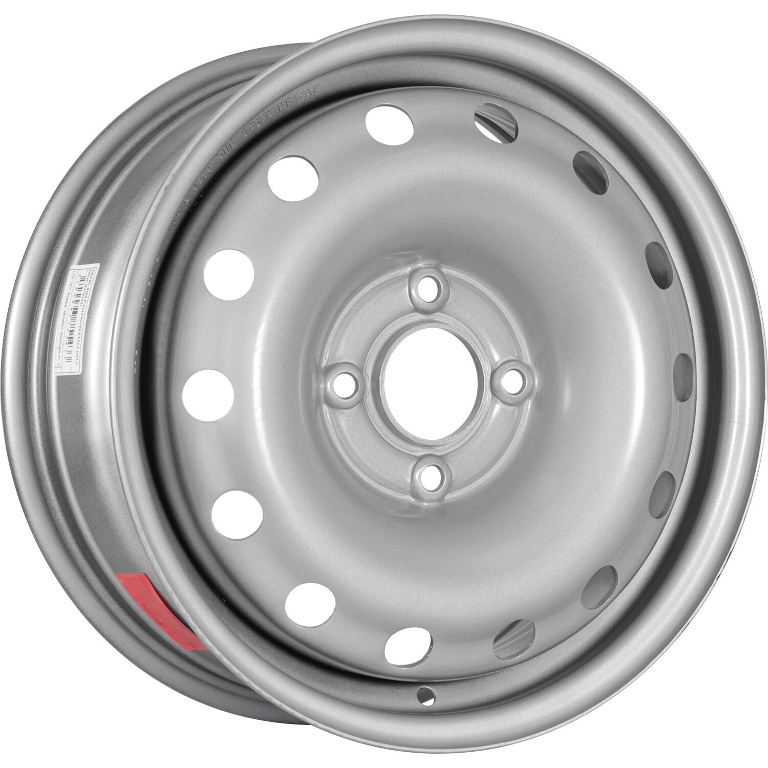 Trebl 8200 TREBL R15x6 4x108 ET52.5 CB63.3 Silver (Мятый обод)*