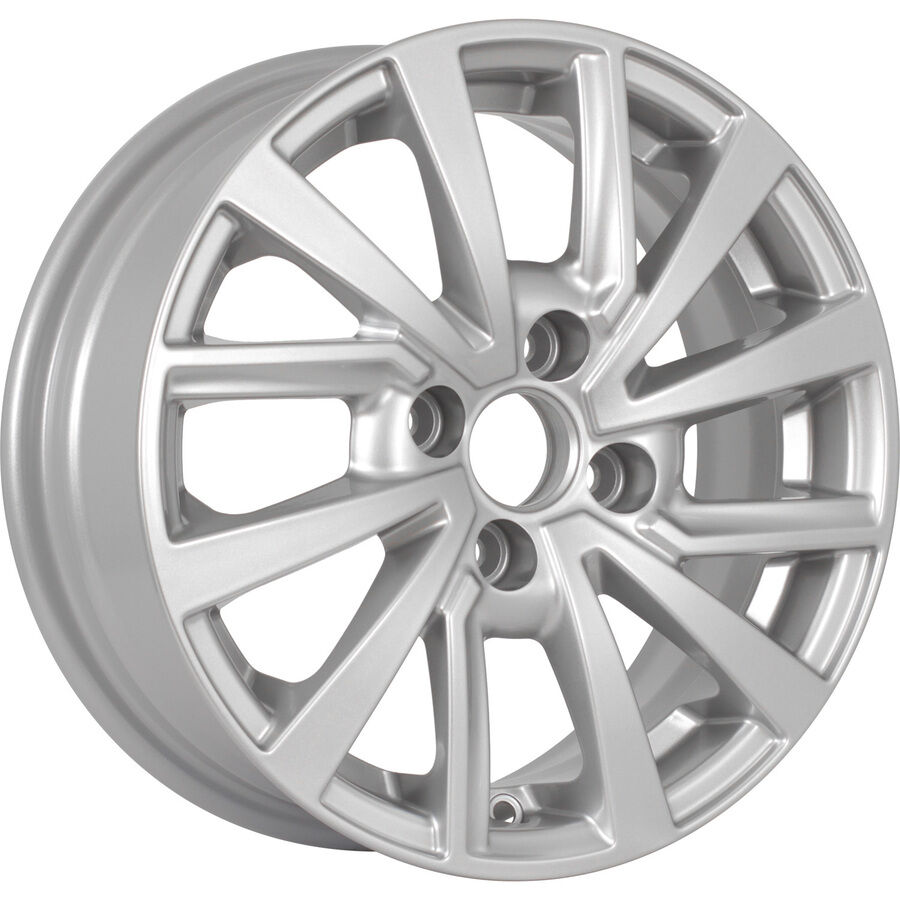 KDW KD1430 R14x5.5 4x100 ET40 CB56.6 Silver_Painted (Мятый обод)*