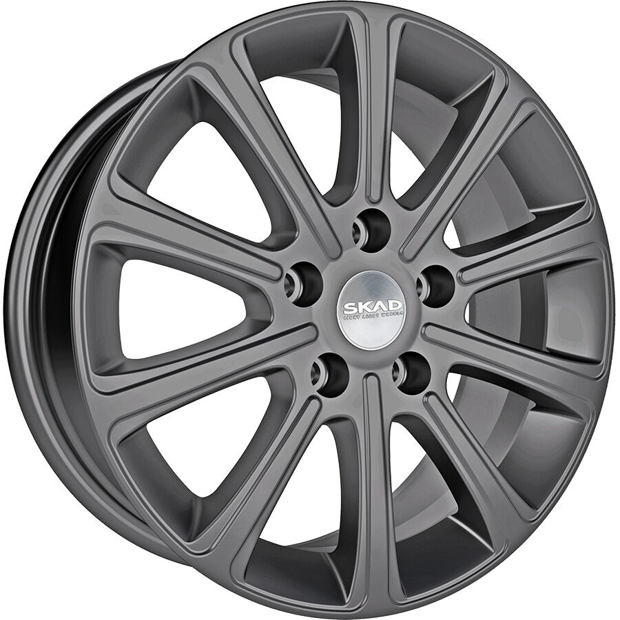 СКАД Милан R16x6.5 5x114.3 ET38 CB67.1 Graphite