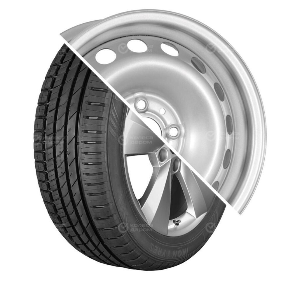 Kronprinz (Accuride) Character Eco R14 185/60 82T + ВАЗ 2170 (16 отверстий) R14x5.5 4x98 ET35 CB58.6 Silver R14 185/60 82T + R14x5.5 4x98 ET35 CB58.6 Silver