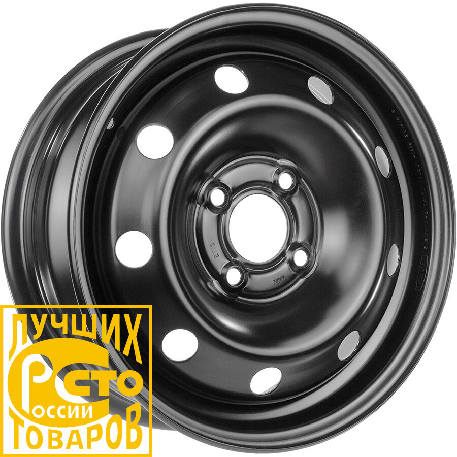 Magnetto 14012 (14000) R14x5.5 4x100 ET43 CB60.1 Black (Мятый обод)*