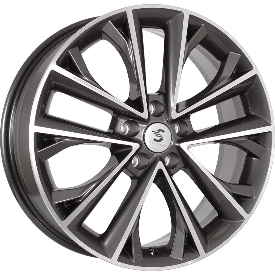 СКАД Premium Series КР012 R18x7 5x108 ET38 CB60.1 Diamond_gloss_graphite