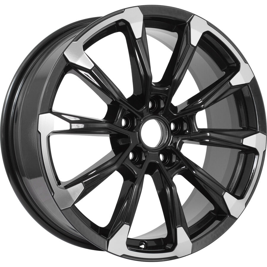 KHOMEN KHW1808 (Tugella/Jaguar XF/F-Pace) R18x7.5 5x108 ET46 CB63.4 Black_FP