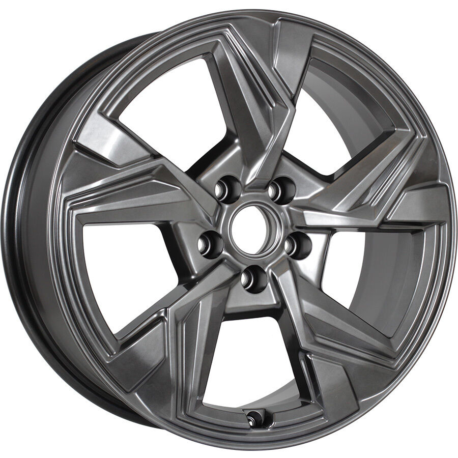 КиК Кайан R18x7.5 5x110 ET37 CB65.1 Dark_platinum (Мятый обод)***