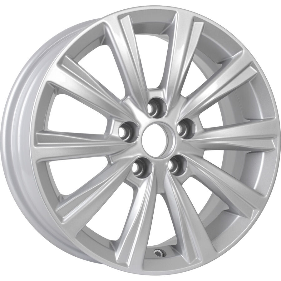 KDW KD1548 (15_Polo) R15x6 5x100 ET38 CB57.1 Silver_Painted
