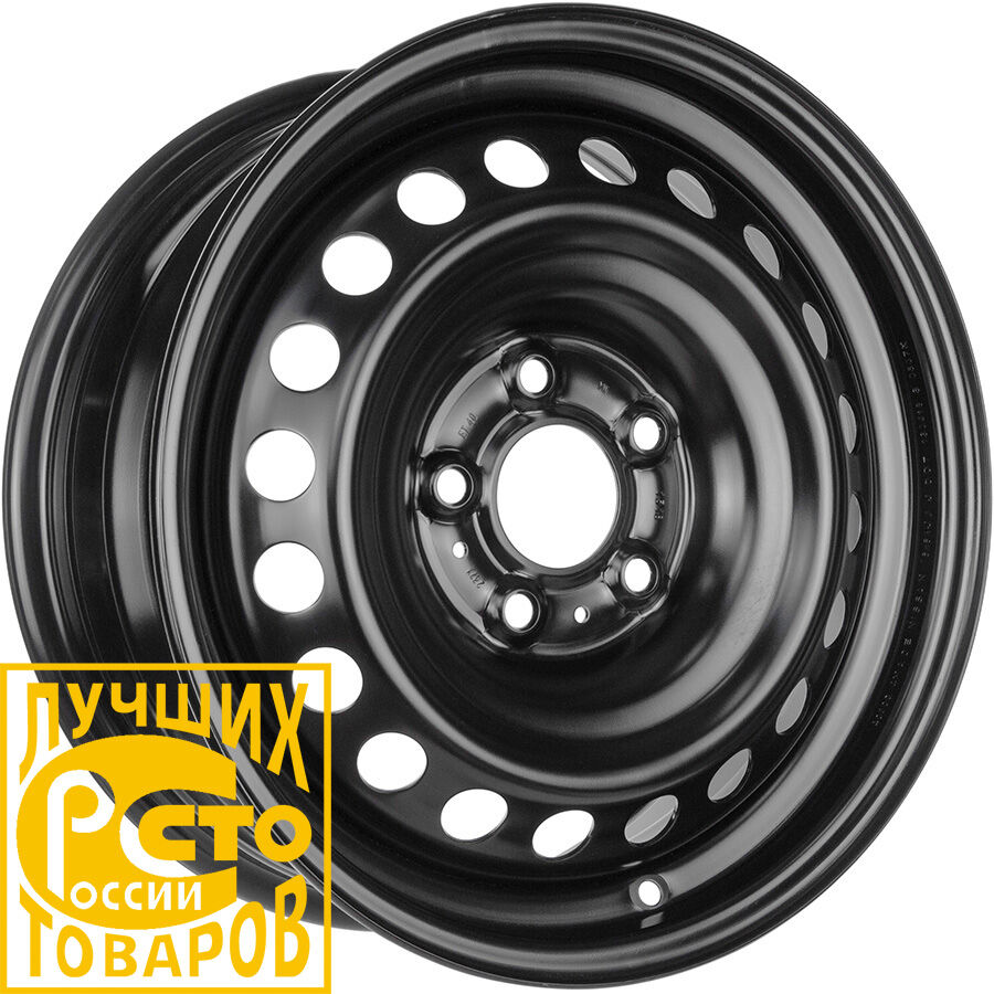 Magnetto 16007 R16x6.5 5x114.3 ET40 CB66.1 Black (Мятый обод)*