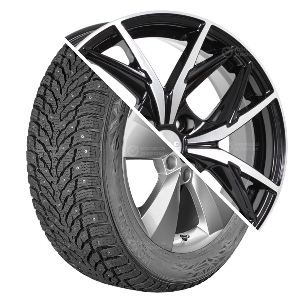 СКАД (Nokian Tyres) Autograph Ice 9 R16 205/55 94T шип XL () + Асти R16x6.5 4x100 ET50 CB60.1 Almaz (Nokian Tyres) Autograph Ice 9 R16 205/55 94T шип XL + Асти R16x6.5 4x100 ET50 CB60.1 Almaz
