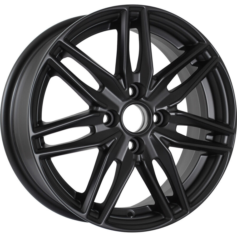 KDW KD1570 R15x6 4x100 ET45 CB67.1 Matt_Black_Painted