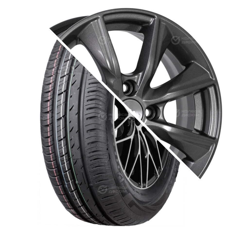 Viatti Strada Asimmetrico (V-130) R15 185/55 82H    () + Порту R15x6 4x98 ET35 CB58.6 Graphite  Strada Asimmetrico (V-130) R15 185/55 82H     + Порту R15x6 4x98 ET35 CB58.6 Graphite