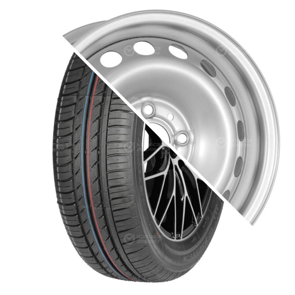 Белшина BEL-256 Artmotion R14 185/60 82H + ВАЗ 2170 (16 отверстий) R14x5.5 4x98 ET35 CB58.6 Silver R14 185/60 82H + R14x5.5 4x98 ET35 CB58.6 Silver