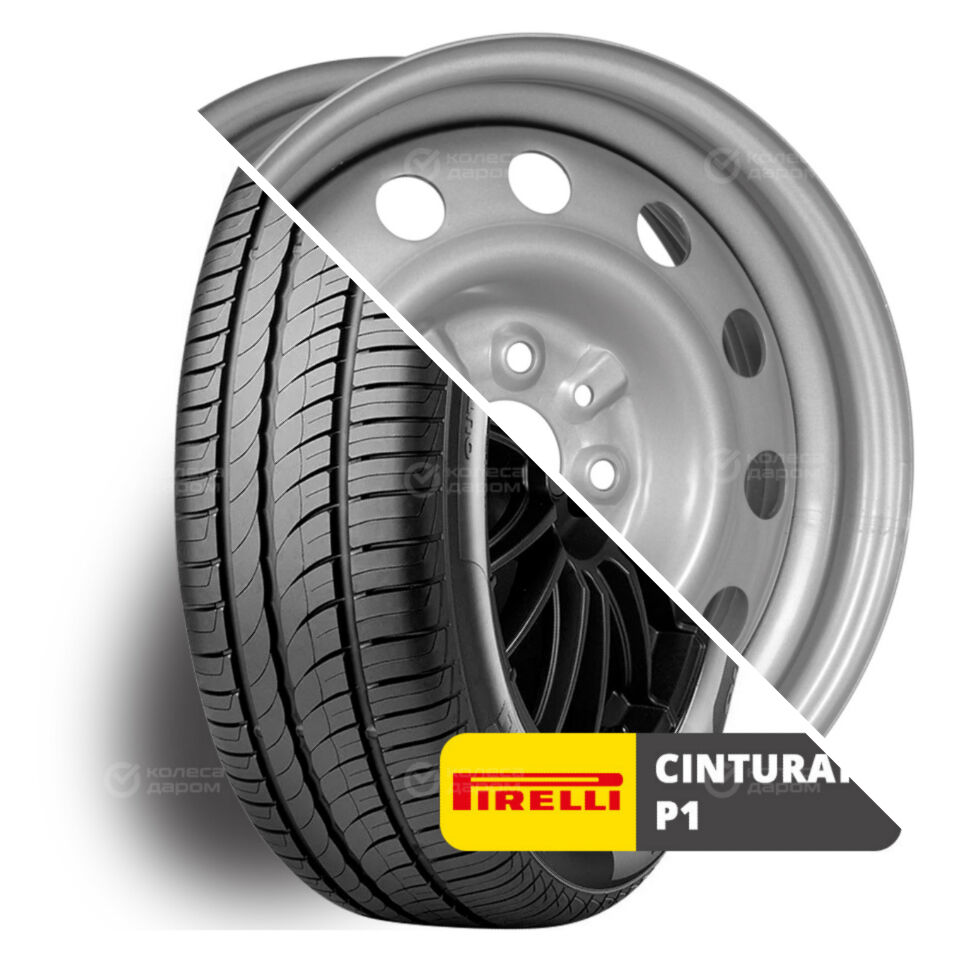 Trebl Cinturato P1 Verde R14 185/60 82H + 53B35B TREBL (12 отверстий) R14x5.5 4x98 ET35 CB58.6 Silver R14 185/60 82H + R14x5.5 4x98 ET35 CB58.6 Silver