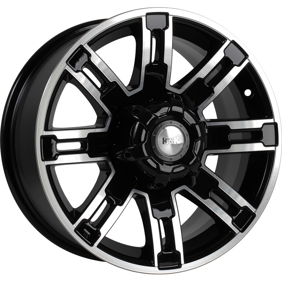 КиК Полюс R16x7.5 6x139.7 ET30 CB67.1 Almaz_black