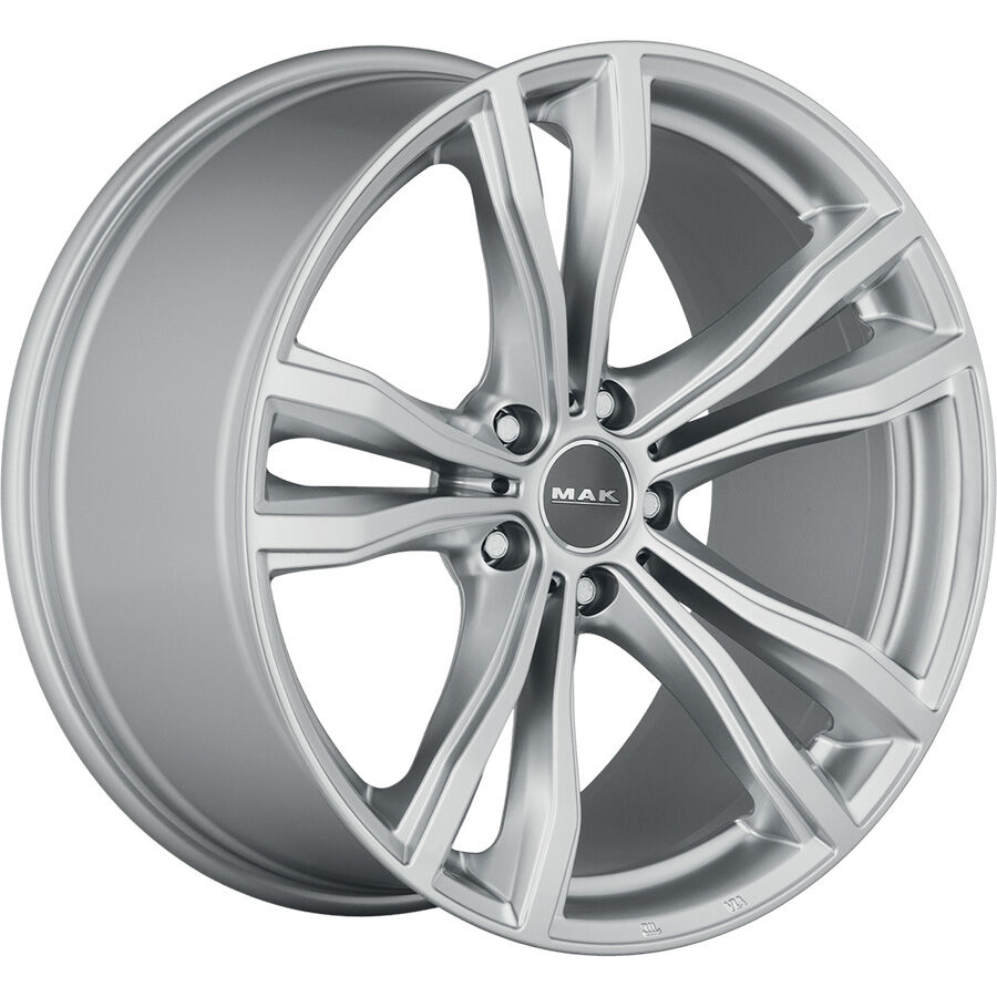MAK X-Mode R21x11.5 5x120 ET38 CB74.1 Silver