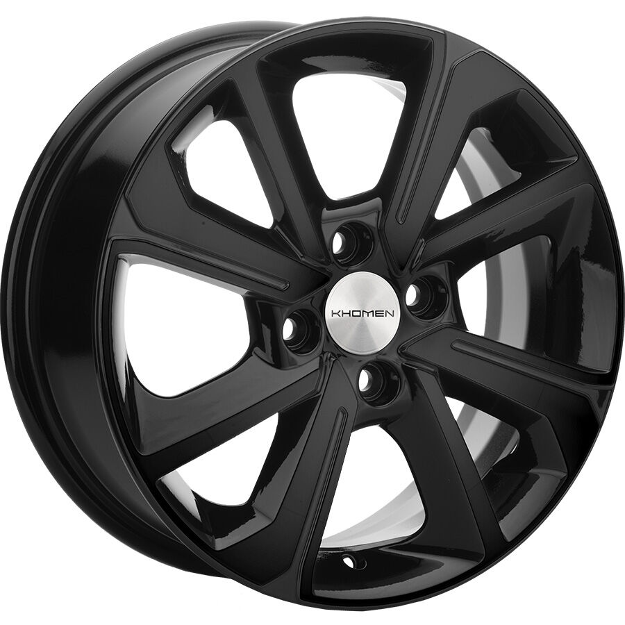 KHOMEN KHW1501 (ZV15_Vesta/Almera) R15x6 4x100 ET50 CB60.1 Black