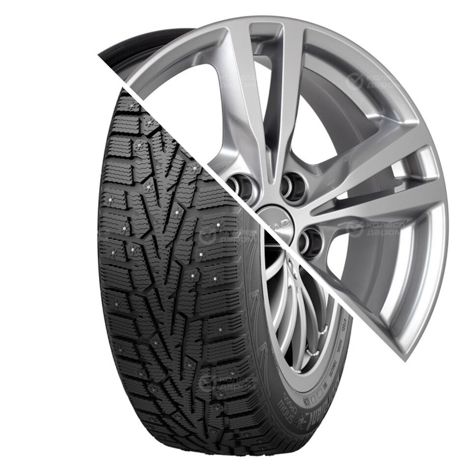 Cordiant Snow Cross R17 235/65 108T шип   () + Мельбурн R17x7 5x114.3 ET48.5 CB67.1 Selena  Snow Cross R17 235/65 108T шип    + Мельбурн R17x7 5x114.3 ET48.5 CB67.1 Selena