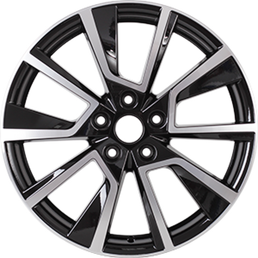 KHOMEN KHW1802 (ZV18_CX-5) R18x7 5x114.3 ET50 CB67.1 Black_FP (Мятый обод)*