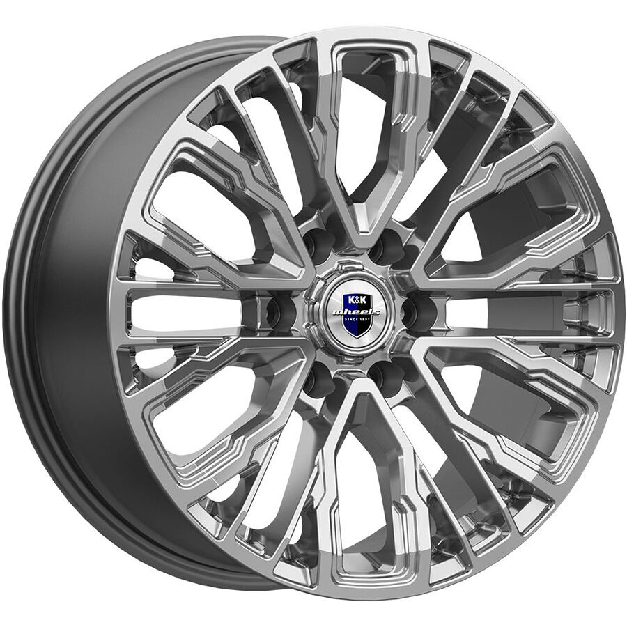 КиК Кортес R19x8.5 6x139.7 ET25 CB106.1 Dark_platinum
