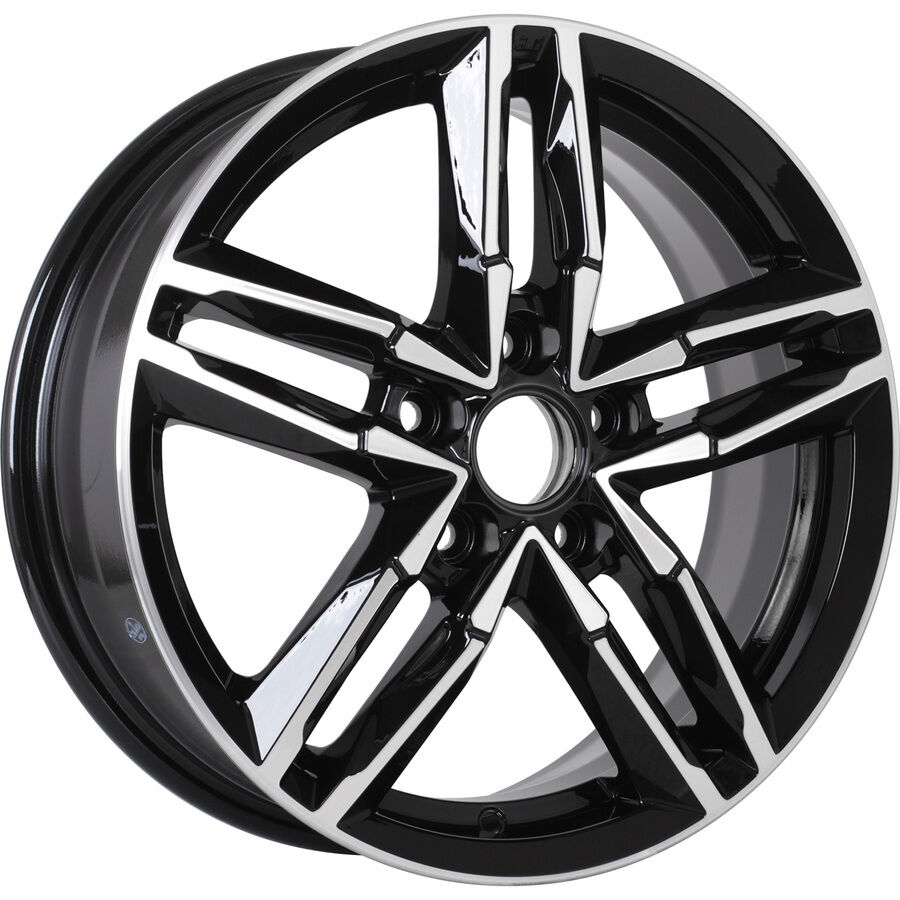 КиК Sayan R16x6 5x114.3 ET50 CB67.1 Almaz_black (Следы монтажа)*