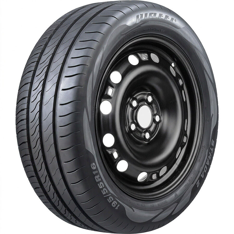 Strada 2 (V-134) R15 185/60 88V    () + 15007 R15x6 5x100 ET38 CB57.1 Black  Strada 2 (V-134) R15 185/60 88V     + 15007 R15x6 5x100 ET38 CB57.1 Black