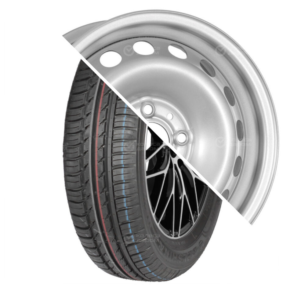 Белшина Character BEL-264 Artmotion R14 175/65 82H + ВАЗ 2170 (16 отверстий) R14x5.5 4x98 ET35 CB58.6 Silver R14 175/65 82H + R14x5.5 4x98 ET35 CB58.6 Silver