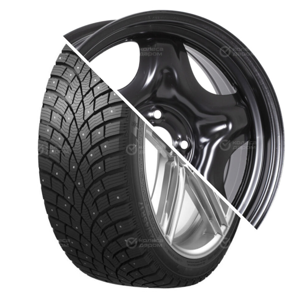 Triangle TI501 IceLynX R16 205/55 94T шип XL   () + Lada Vesta R16x6.5 4x100 ET50 CB60.1 Black  TI501 IceLynX R16 205/55 94T шип XL    + Lada Vesta R16x6.5 4x100 ET50 CB60.1 Black