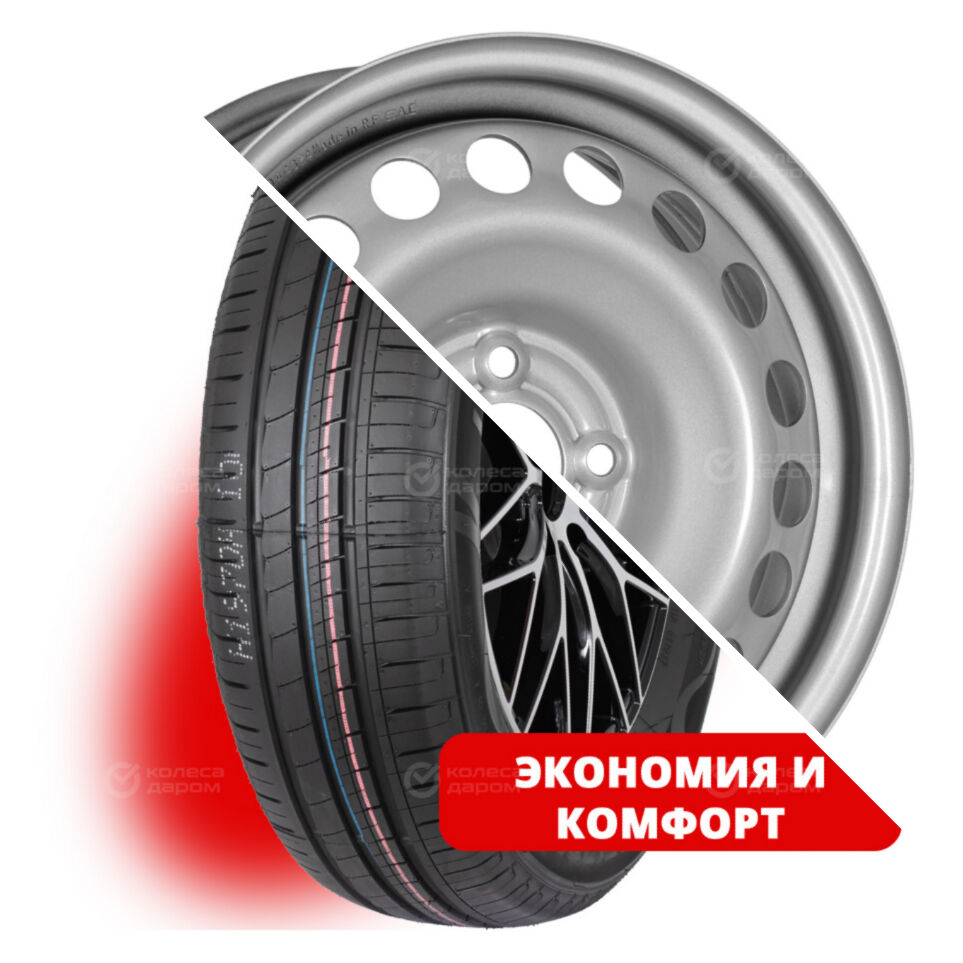 Trebl Comfort II R15 185/65 88H () + 64A50CP R15x6 4x100 ET50 CB60.1 Silver Comfort II R15 185/65 88H + 64A50CP R15x6 4x100 ET50 CB60.1 Silver