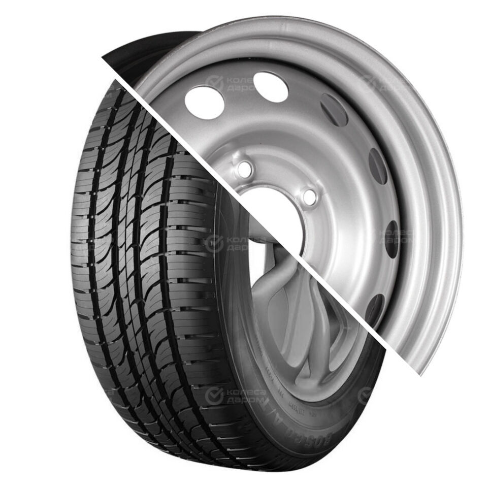 Bosco A/T (V-237) R16 215/65 98H + ВАЗ Urban, Bronto R16x6.5 5x139.7 ET40 CB98 Silver R16 215/65 98H + R16x6.5 5x139.7 ET40 CB98 Silver