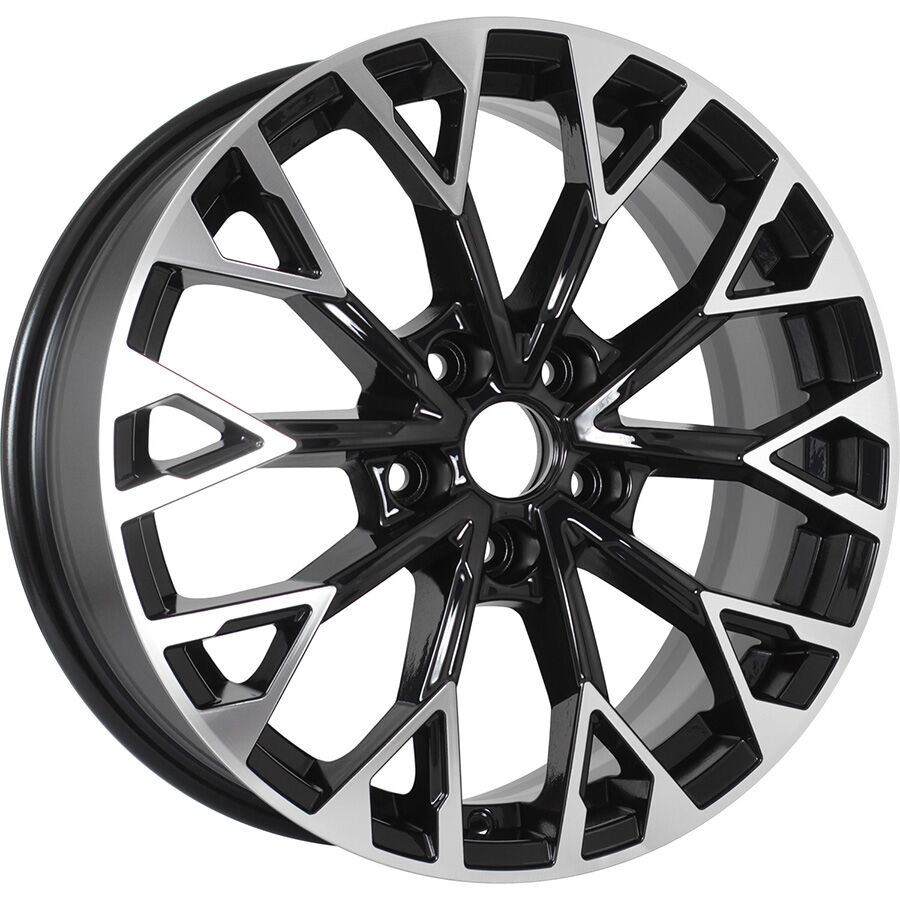 KHOMEN KHW1718 (Kodiaq/Tiguan) R17x7 5x112 ET40 CB57.1 Black_FP