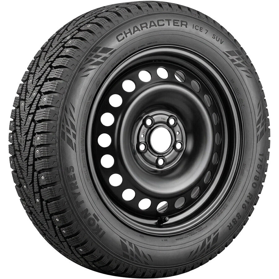 Character Ice 7 SUV (Nordman 7 SUV) R17 225/65 106T шип XL   +17017 R17x6.5 5x108 ET33 CB60.1 Black R17 225/65 106T шип XL   +R17x6.5 5x108 ET33 CB60.1 Black