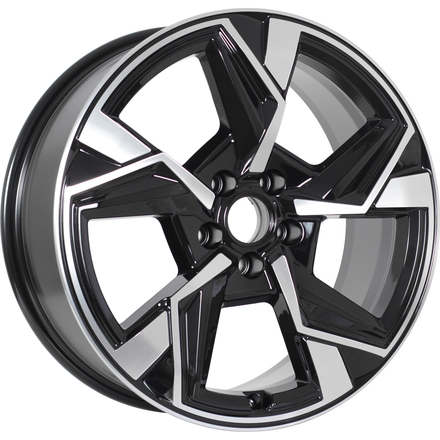 КиК Кайан R18x7.5 5x114.3 ET45 CB66.1 Almaz_black