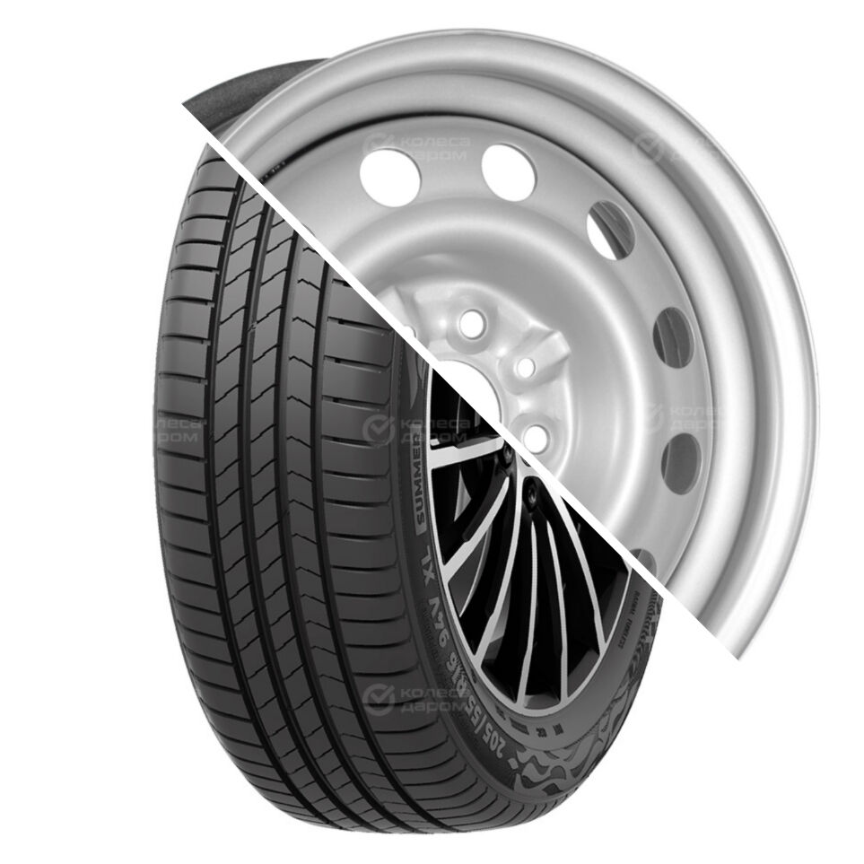 ТЗСК SOLARFLEXX R14 175/65 82H + Тольятти ВАЗ 2112  R14x5.5 4x98 ET35 CB58.6 Silver R14 175/65 82H + R14x5.5 4x98 ET35 CB58.6 Silver