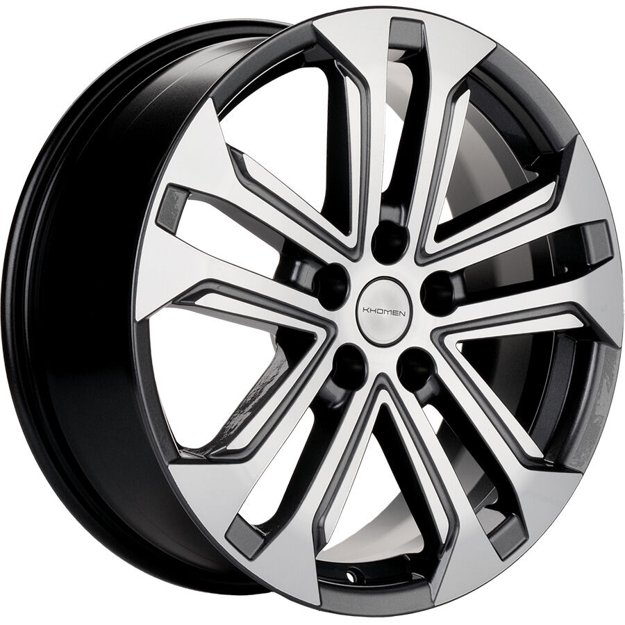 KHOMEN KHW1803 (18_ZV Geely coolray) R18x7 5x114.3 ET50 CB54.1 GRAY_FP