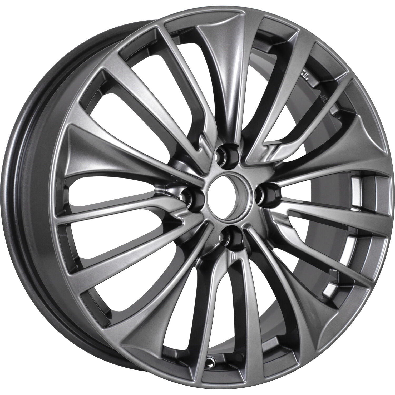КиК Flanker R17x6.5 5x108 ET50 CB63.35 Dark_platinum