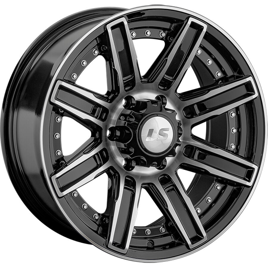 LS LS 1353 R18x9 6x139.7 ET20 CB106.1 BKF