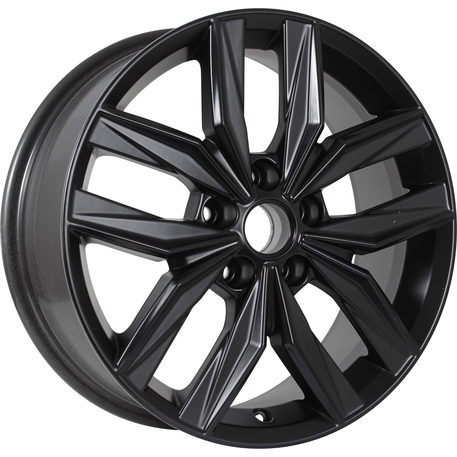 KDW KD1726 (17_Tiguan) R17x7 5x112 ET40 CB57.1 Matt_Black_Painted