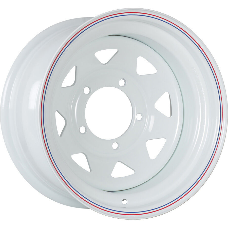 ORW (Off Road Wheels) УАЗ R15x8 5x139.7 ET0 CB110 White 69W(Сколы на ободе + Мятый обод)*