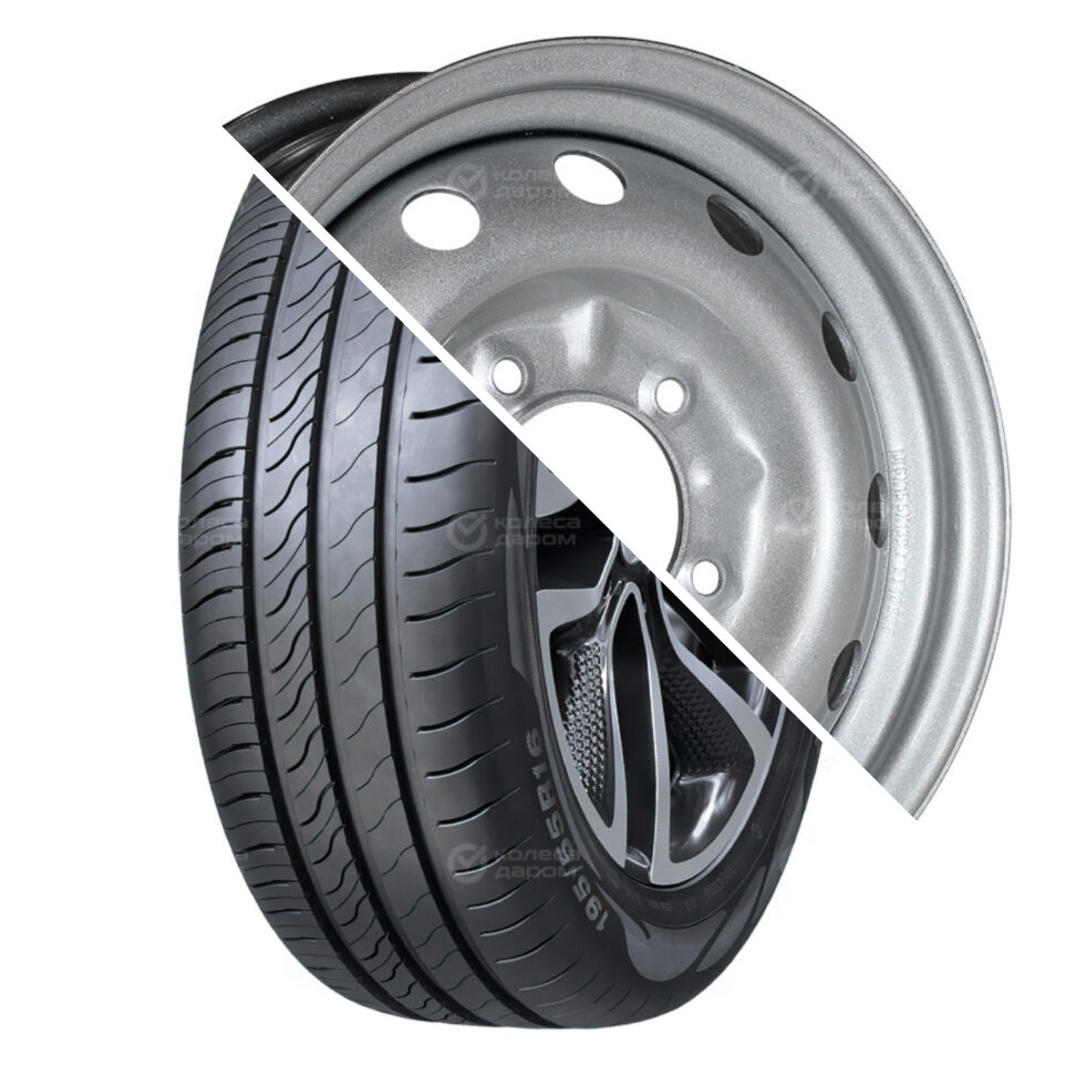 ТЗСК Strada 2 (V-134) R15 195/65 95V    () + Тольятти Chevrolet Niva R15x6 5x139.7 ET40 CB98.6 Silver  Strada 2 (V-134) R15 195/65 95V     + Тольятти Chevrolet Niva R15x6 5x139.7 ET40 CB98.6 Silver