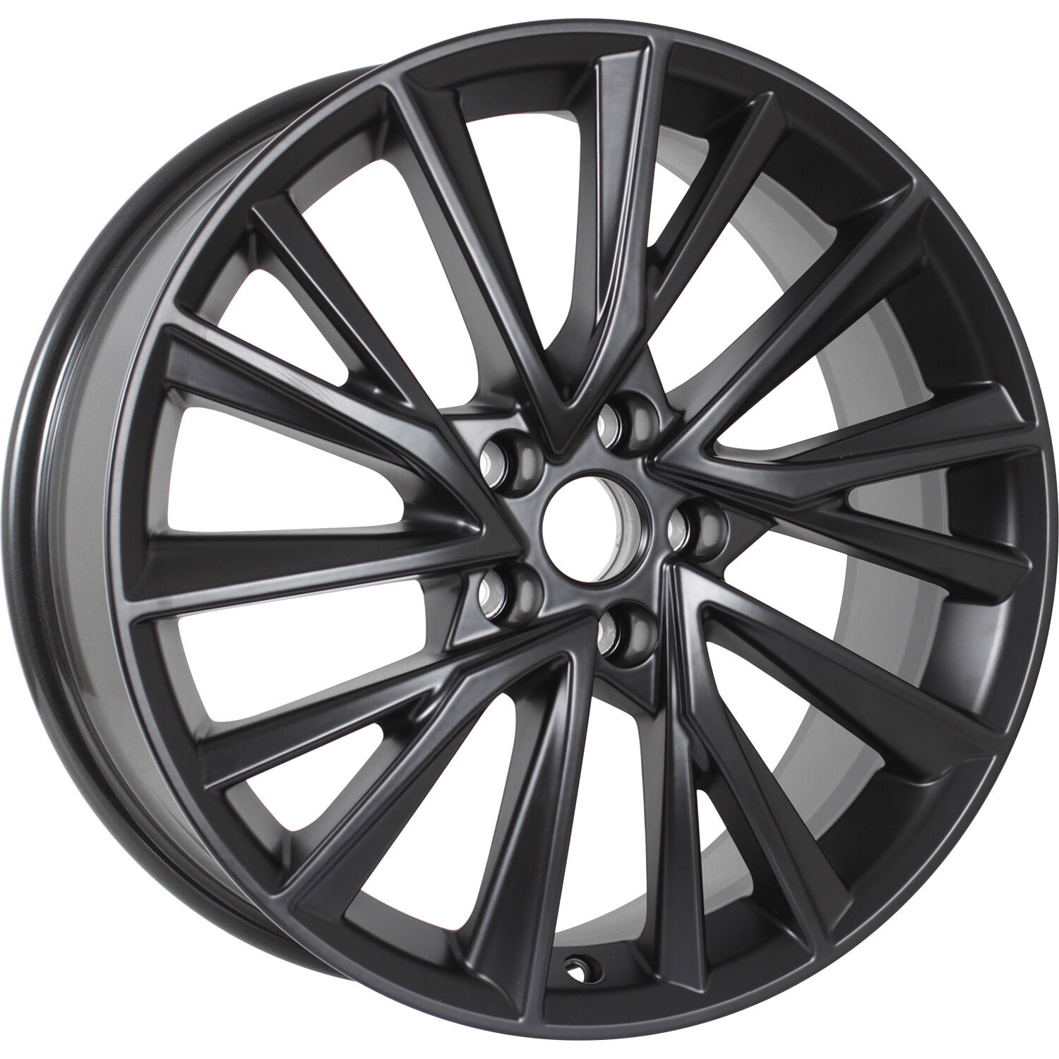 KDW KD1812 (18_Exeed TXL) R18x7.5 5x108 ET36 CB65.1 Matt_Black_Painted